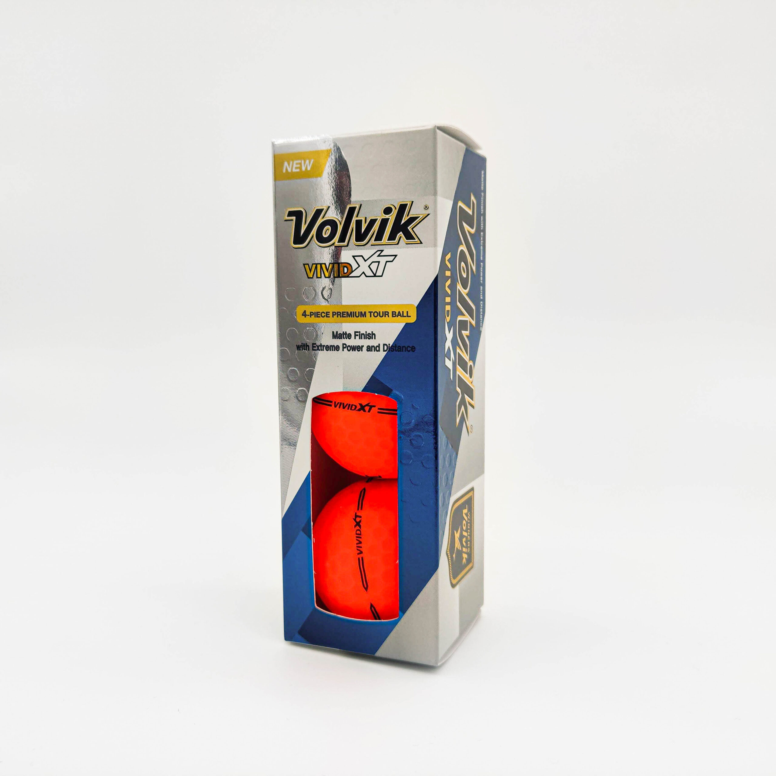 Pelotas Volvik Vivid XT Naranjas (Docena)